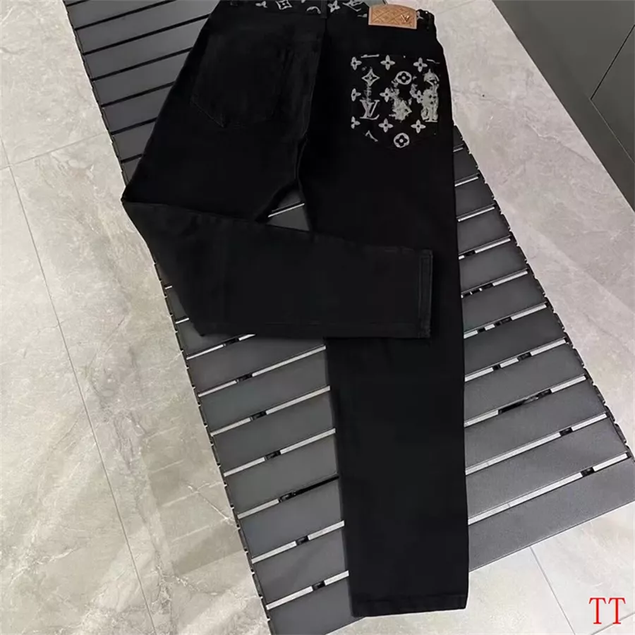 Louis Vuitton LV Jeans For Men Stylish 3367