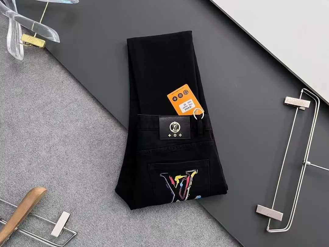 Louis Vuitton LV Jeans For Men Trendsetting 202