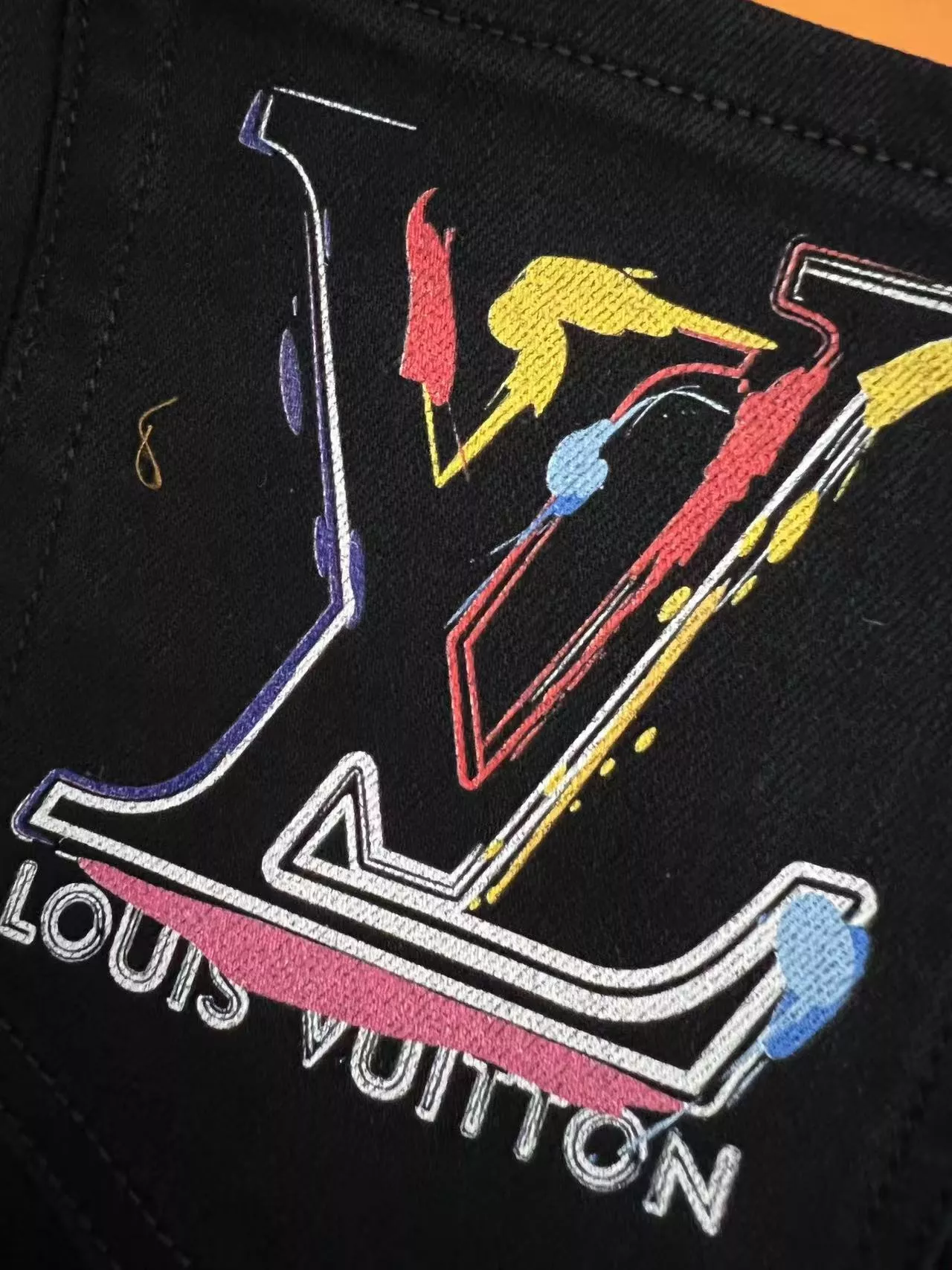 Louis Vuitton LV Jeans For Men Trendsetting 202