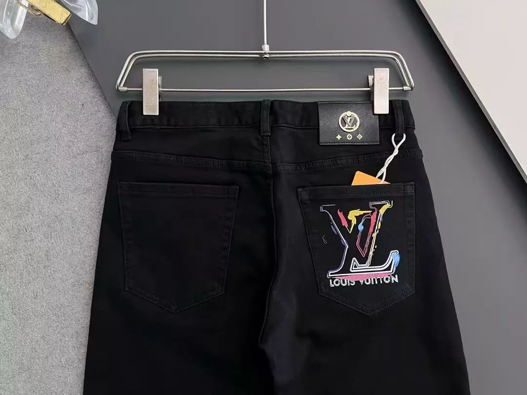 Louis Vuitton LV Jeans For Men Trendsetting 202