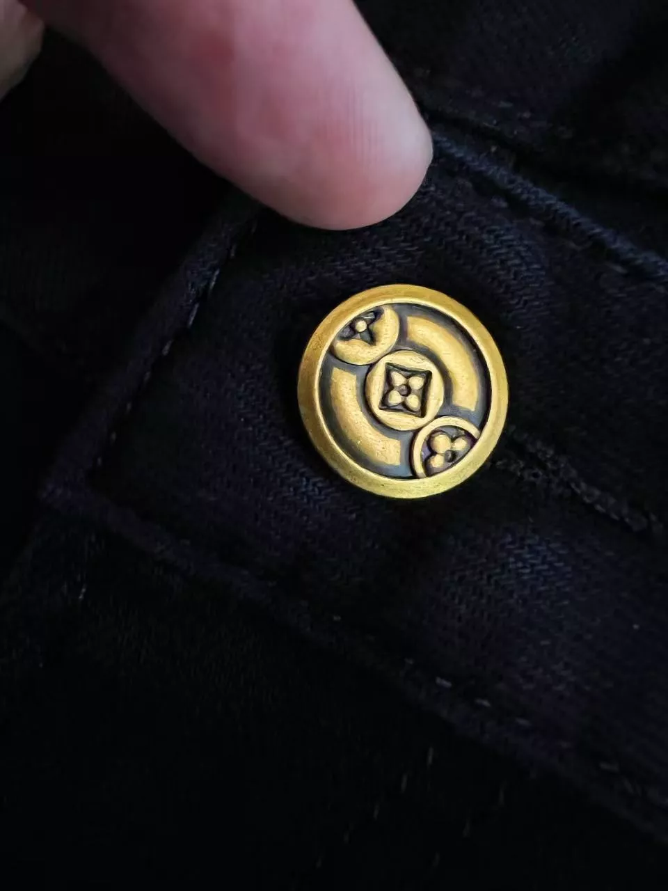 Louis Vuitton LV Jeans For Men Trendsetting 202