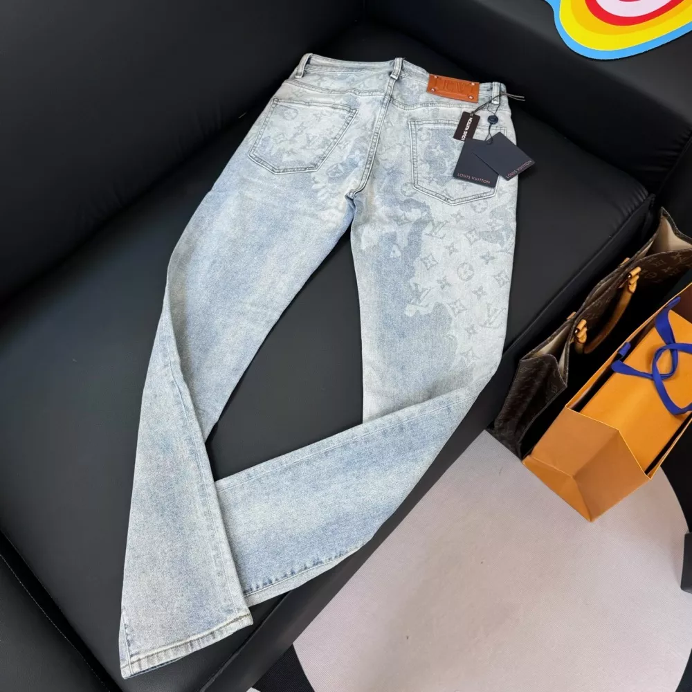 Louis Vuitton LV Jeans For Men Trendy 2289