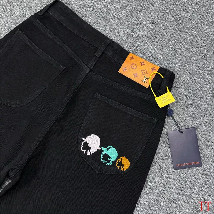 Louis Vuitton LV Jeans For Men Unique 2091