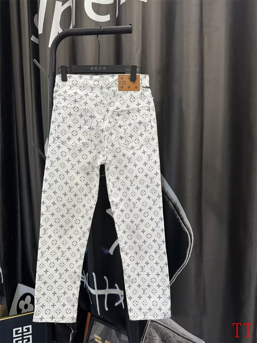 Louis Vuitton LV Jeans For Men Versatile 5205
