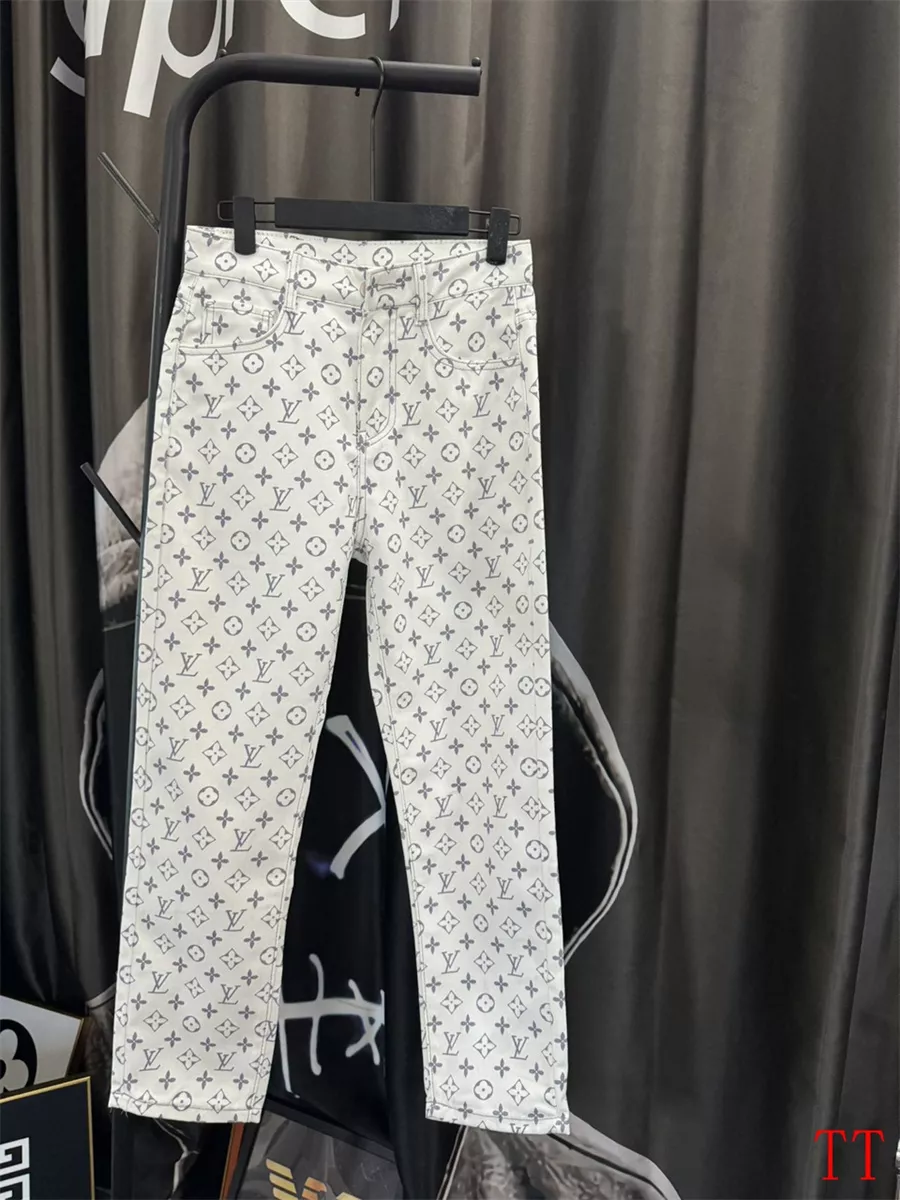 Louis Vuitton LV Jeans For Men Versatile 5205