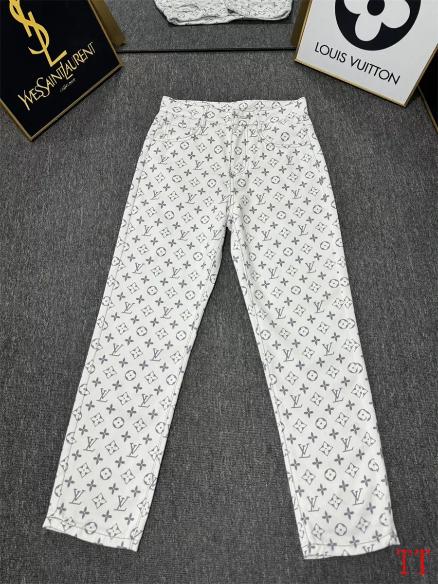 Louis Vuitton LV Jeans For Men Versatile 5205