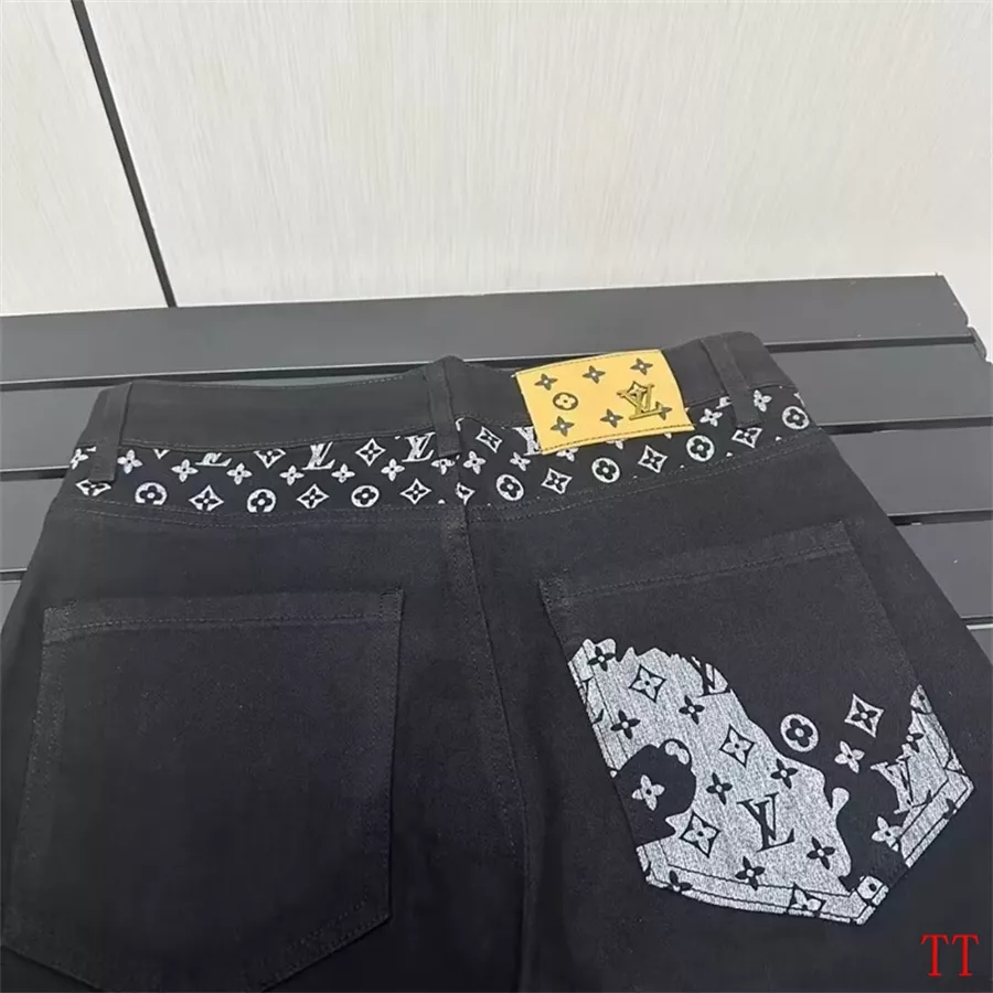 Louis Vuitton LV Jeans For Men Vibrant 3769
