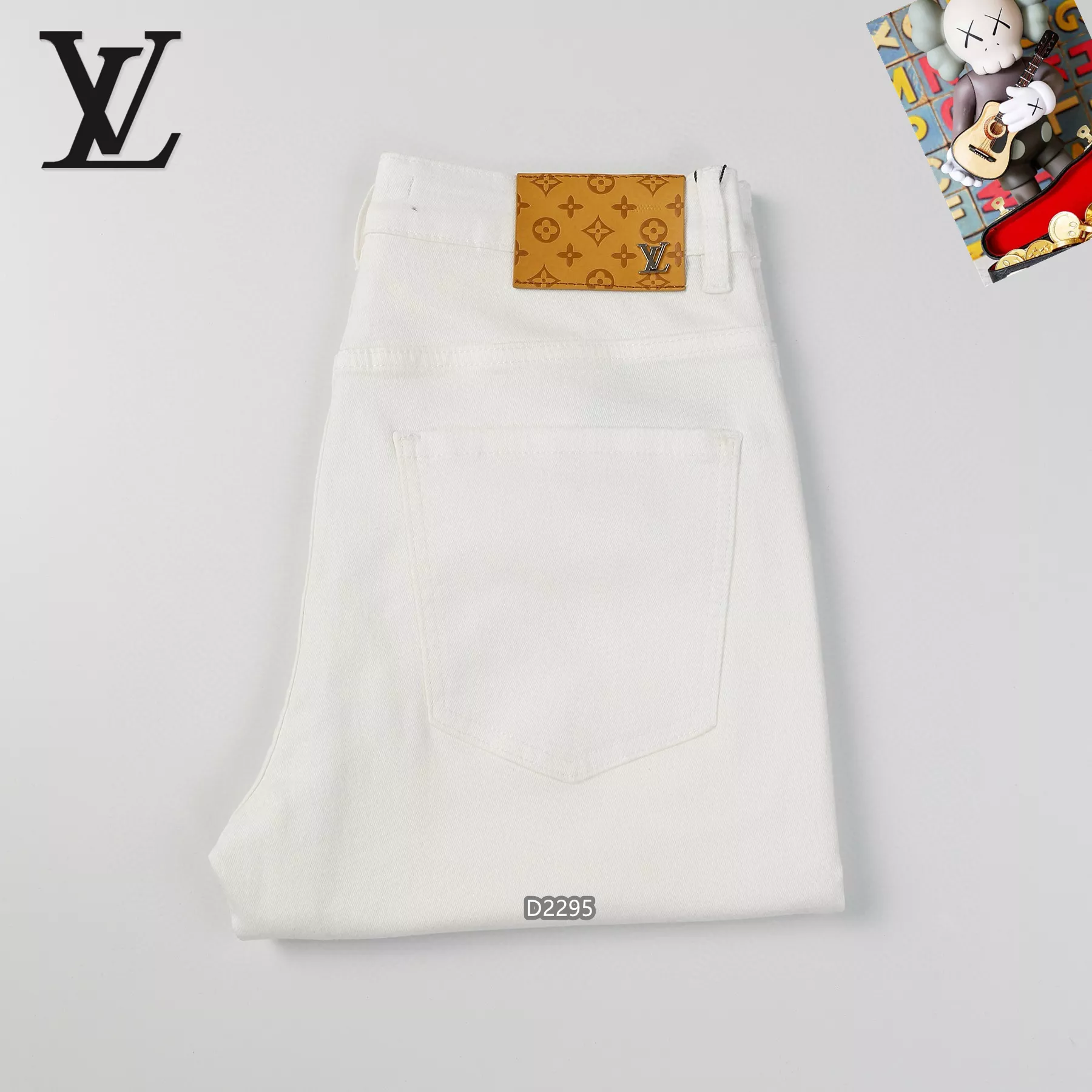 Louis Vuitton LV Jeans For Men WellDesigned 1521