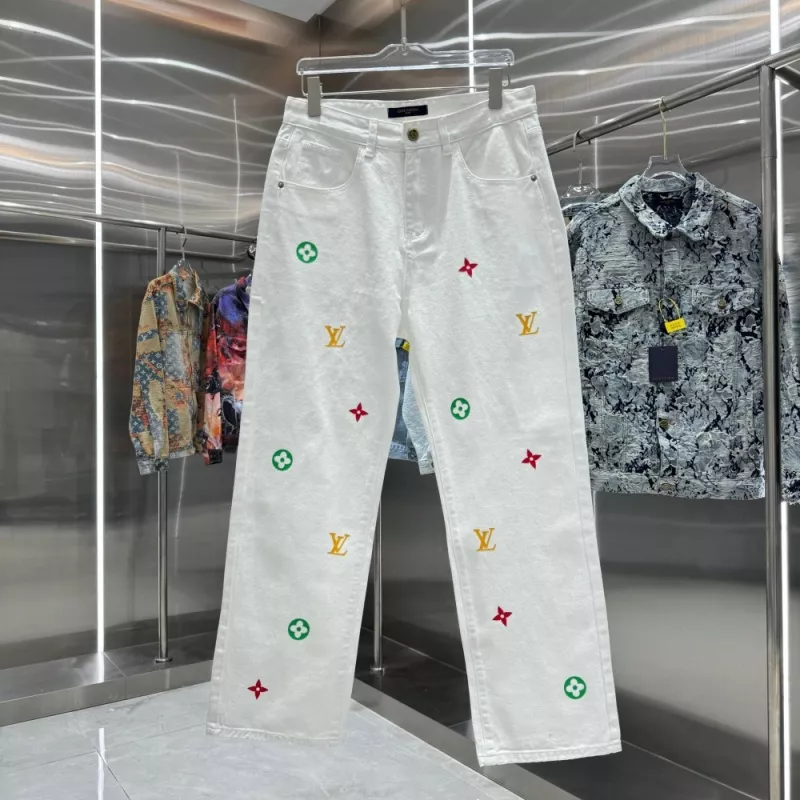 Louis Vuitton LV Jeans For Unisex Minimalist 8307