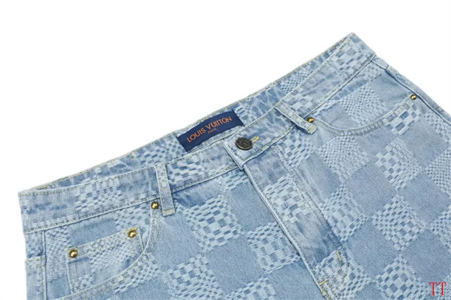 Louis Vuitton LV Jeans For Unisex Modern 7484