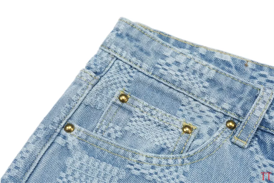 Louis Vuitton LV Jeans For Unisex Modern 7484