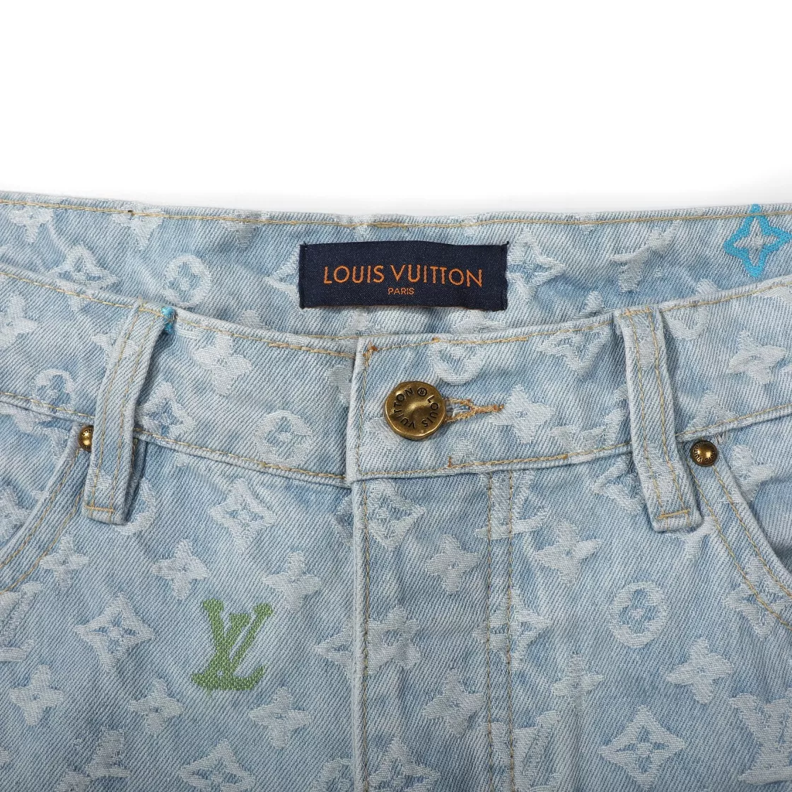 Louis Vuitton LV Jeans For Unisex Practical 6779
