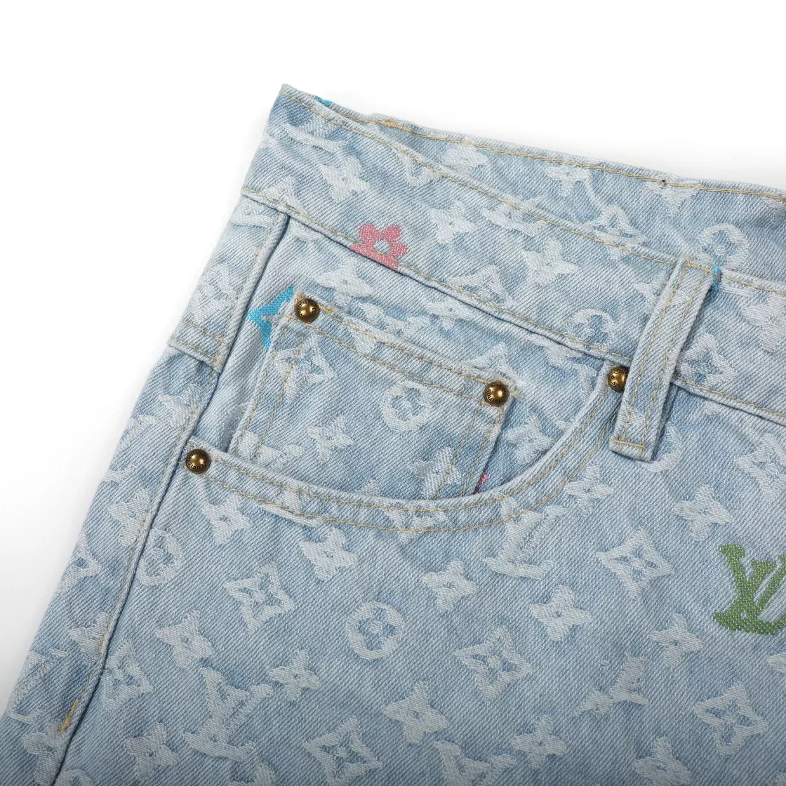 Louis Vuitton LV Jeans For Unisex Practical 6779