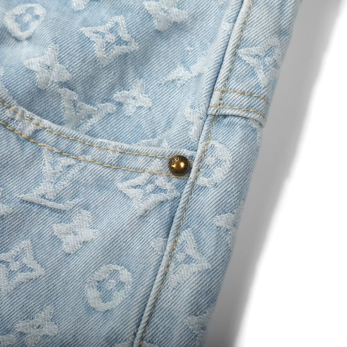 Louis Vuitton LV Jeans For Unisex Practical 6779