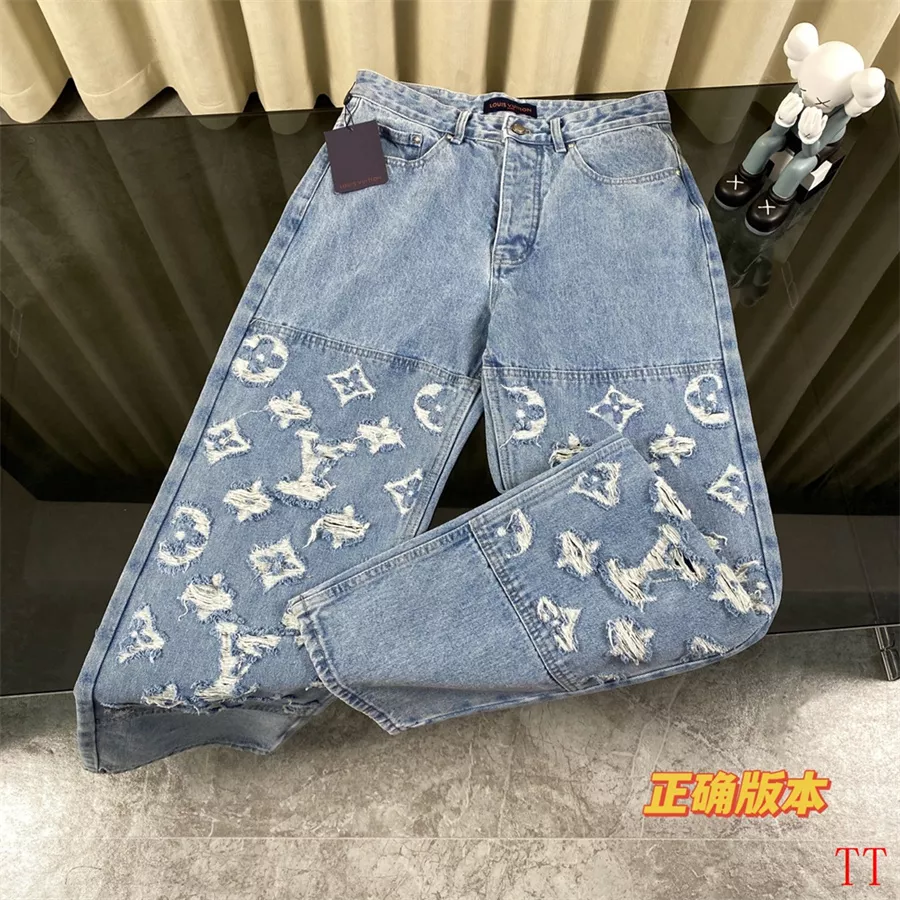 Louis Vuitton LV Jeans For Unisex StreetReady 2040