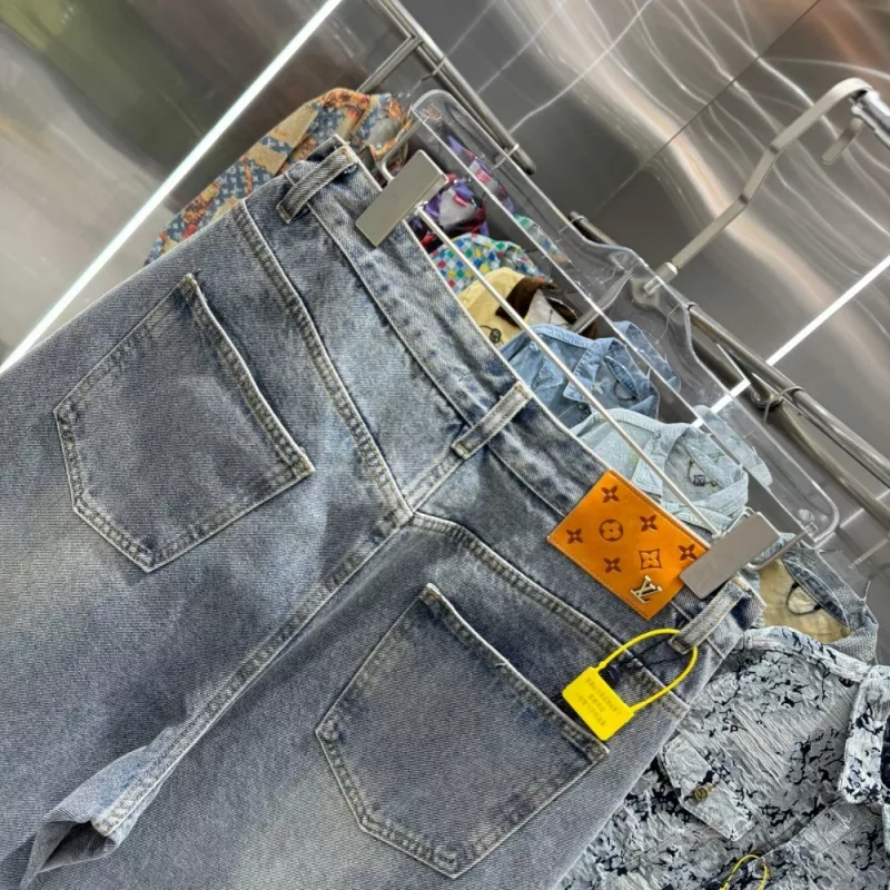 Louis Vuitton LV Jeans For Unisex Trendsetting 2957