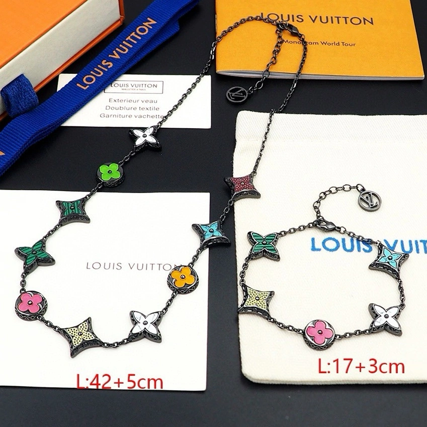 Louis Vuitton LV Jewelry Set For Women Functional 8140