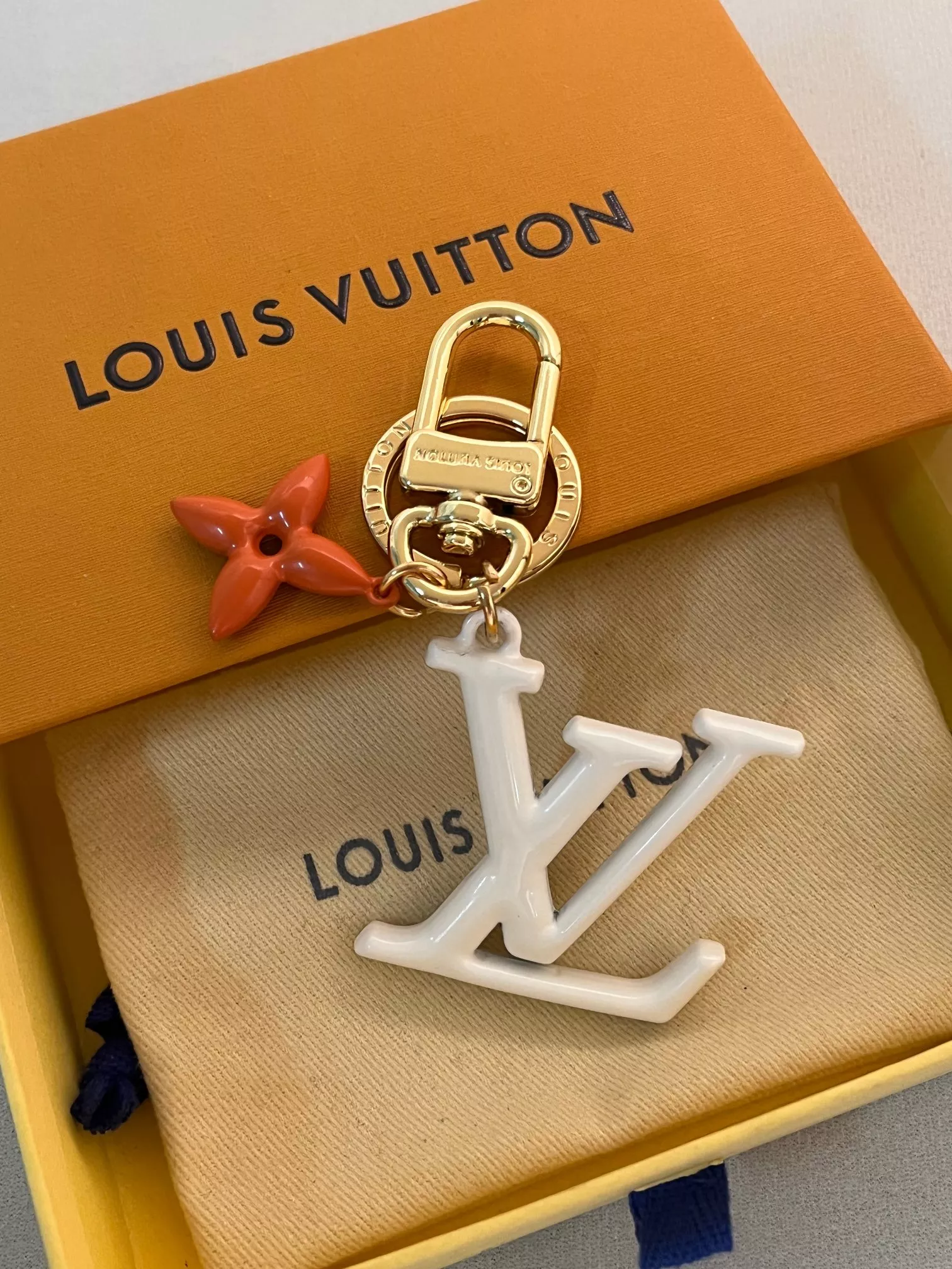 Louis Vuitton LV Key Holder And Bag Buckle Classic 5465