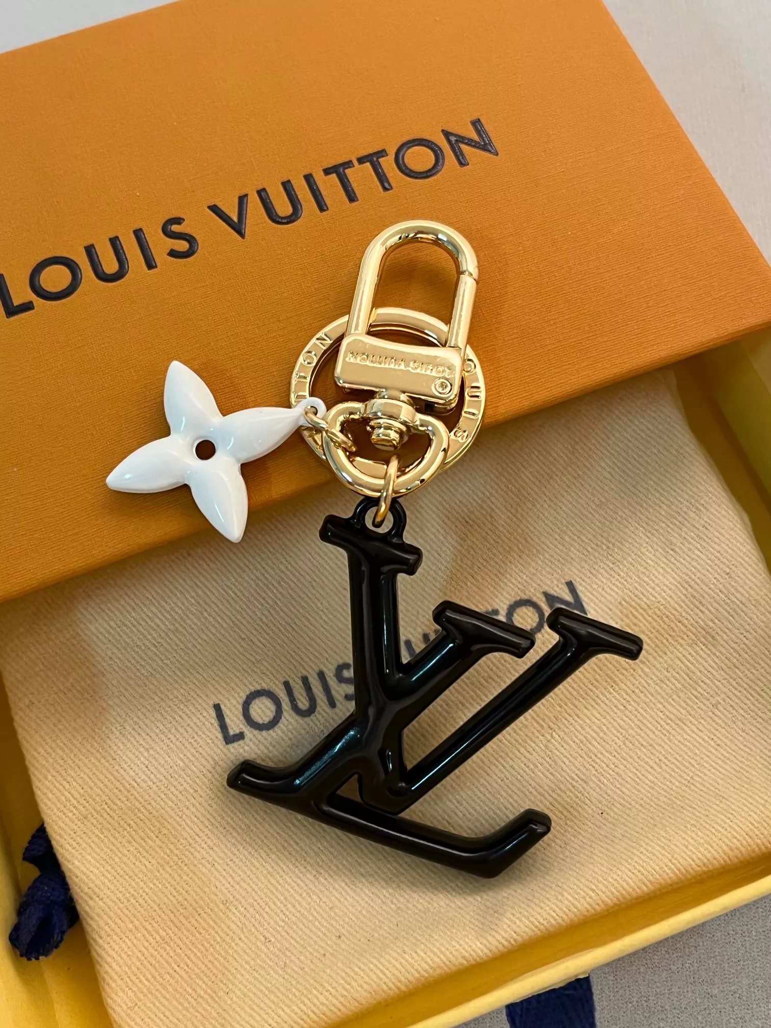 Louis Vuitton LV Key Holder And Bag Buckle Classic 6340