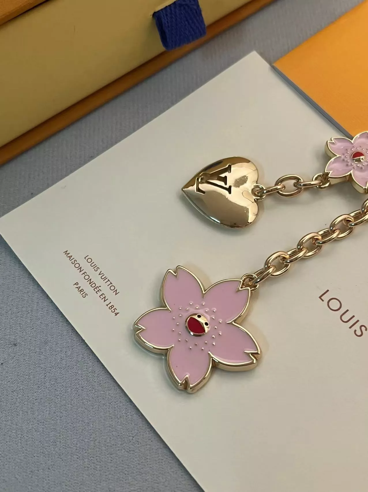 Louis Vuitton LV Key Holder And Bag Buckle Compact 6457