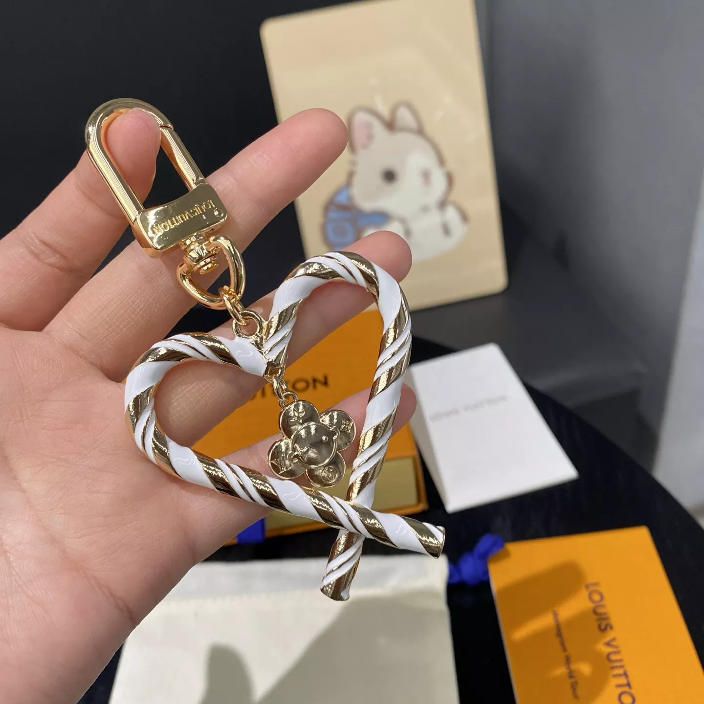 Louis Vuitton LV Key Holder And Bag Buckle SmartChoice 8455