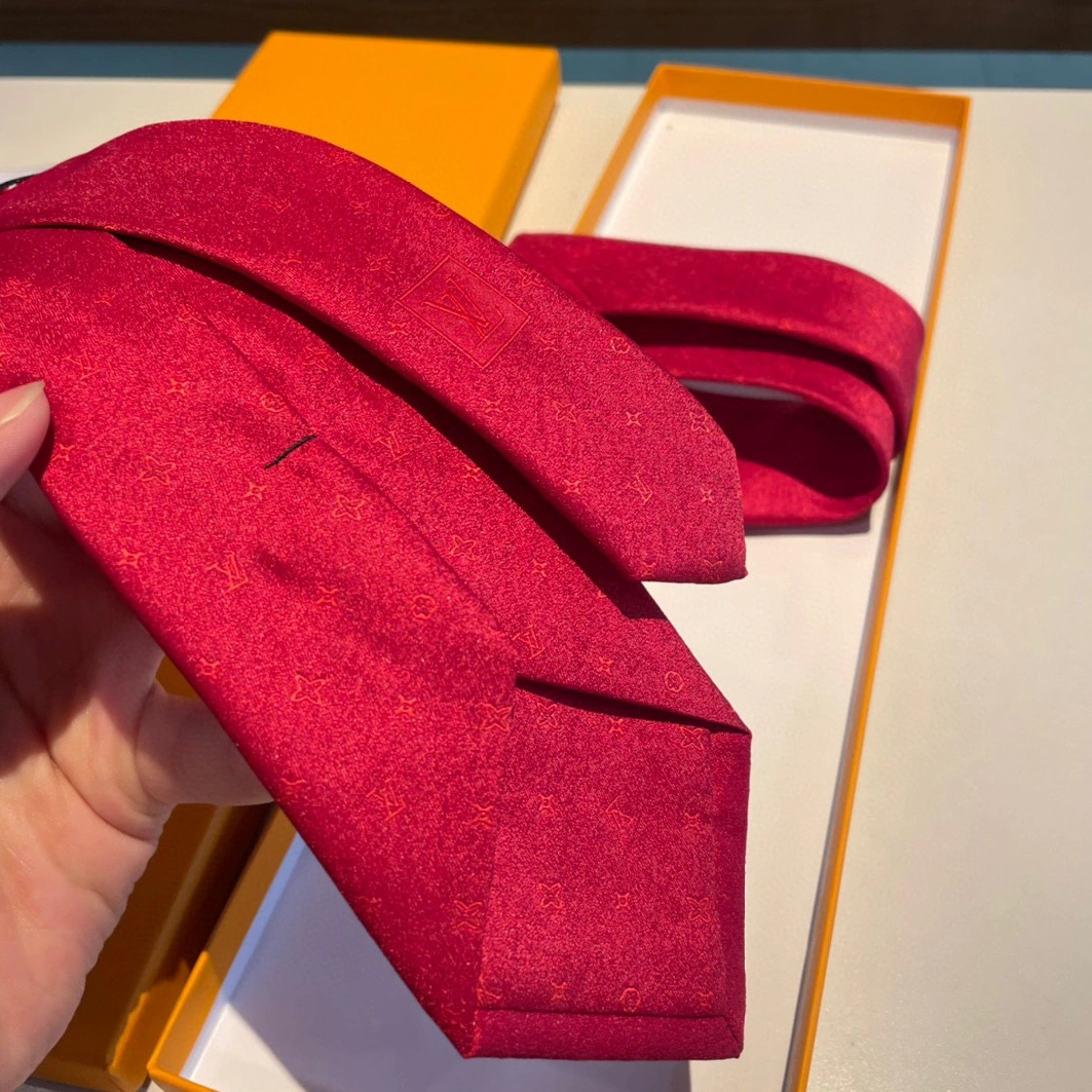 Louis Vuitton LV Necktie For Men Breathable 1644