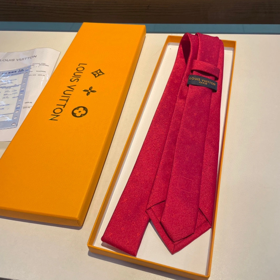 Louis Vuitton LV Necktie For Men Breathable 1644