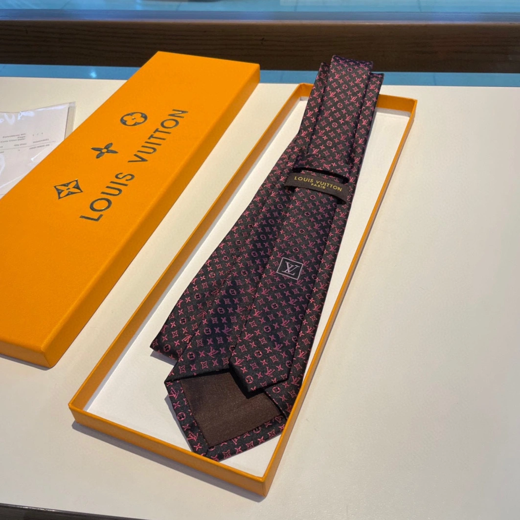 Louis Vuitton LV Necktie For Men Breathable 942