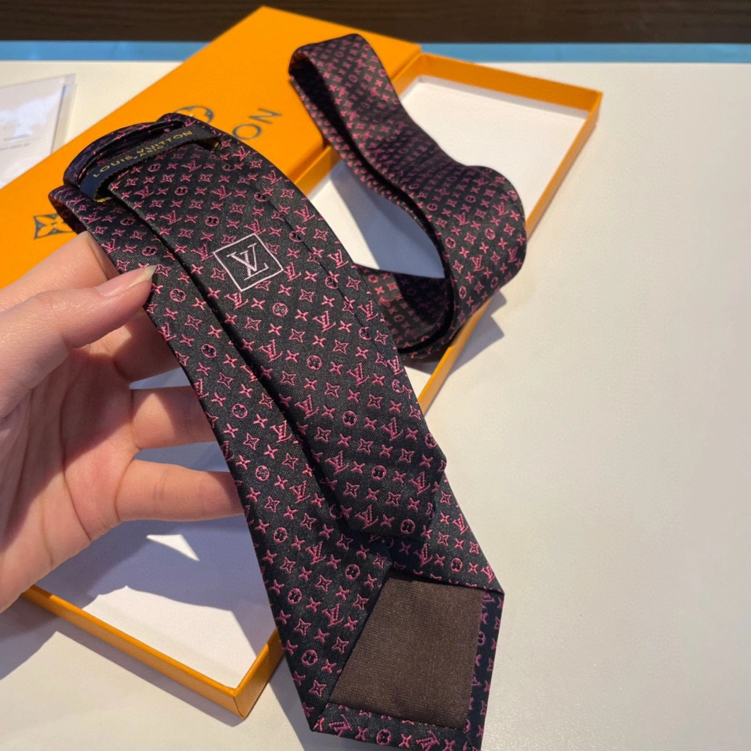 Louis Vuitton LV Necktie For Men Breathable 942