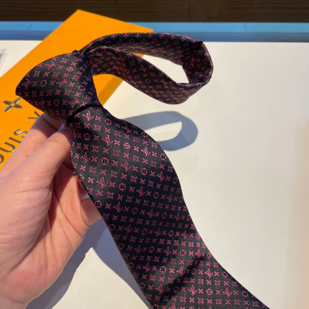 Louis Vuitton LV Necktie For Men Breathable 942