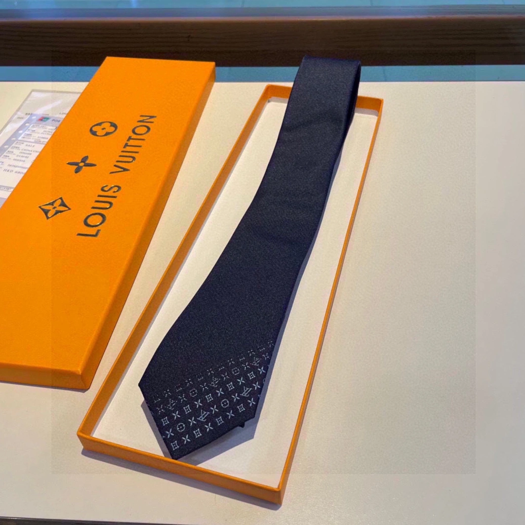 Louis Vuitton LV Necktie For Men Bright 1868