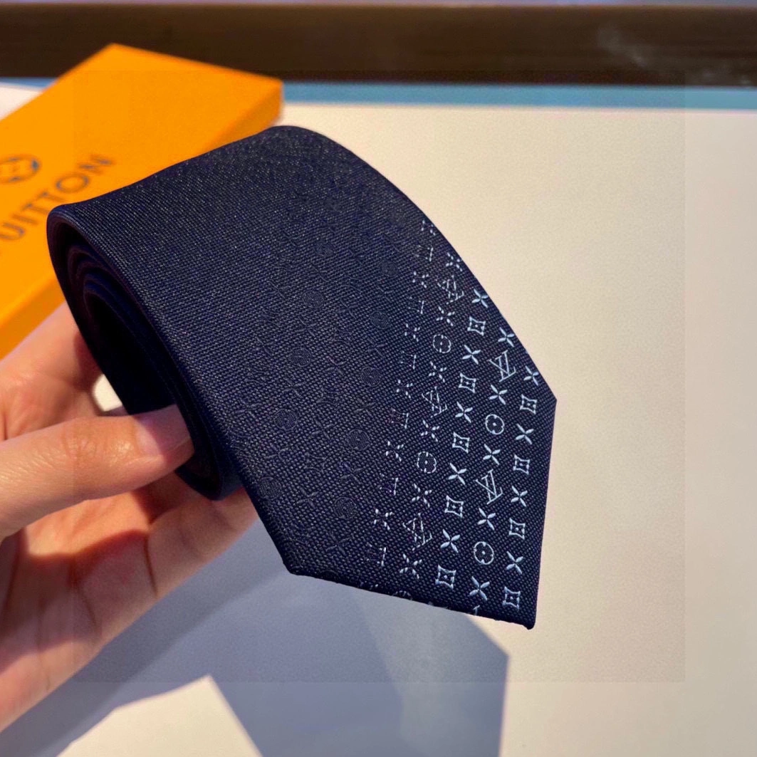 Louis Vuitton LV Necktie For Men Bright 1868