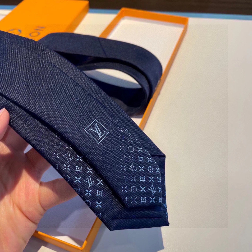 Louis Vuitton LV Necktie For Men Bright 1868