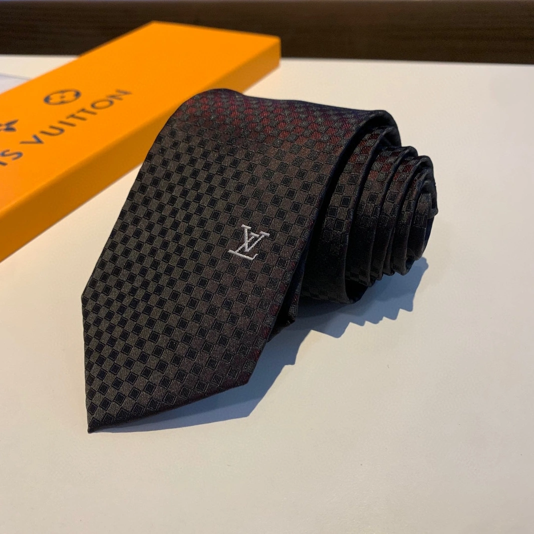 Louis Vuitton LV Necktie For Men Bright 4353