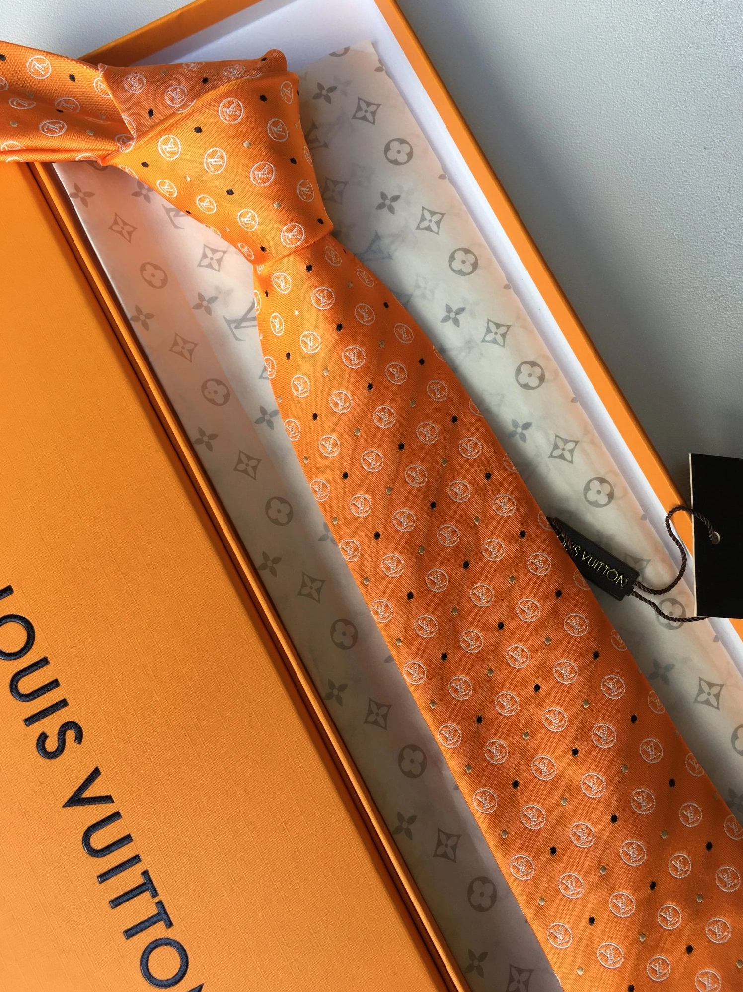 Louis Vuitton LV Necktie For Men Classic 9338