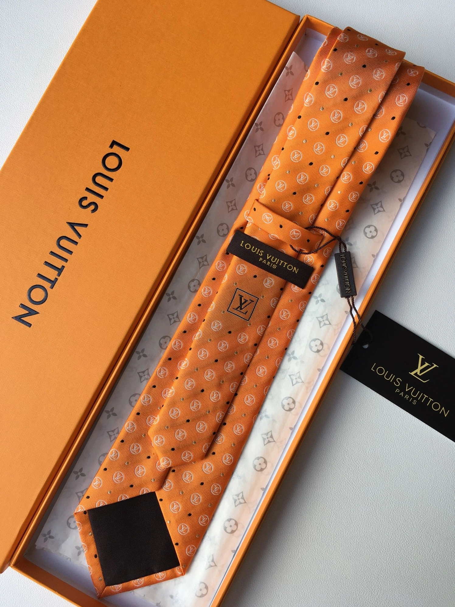 Louis Vuitton LV Necktie For Men Classic 9338