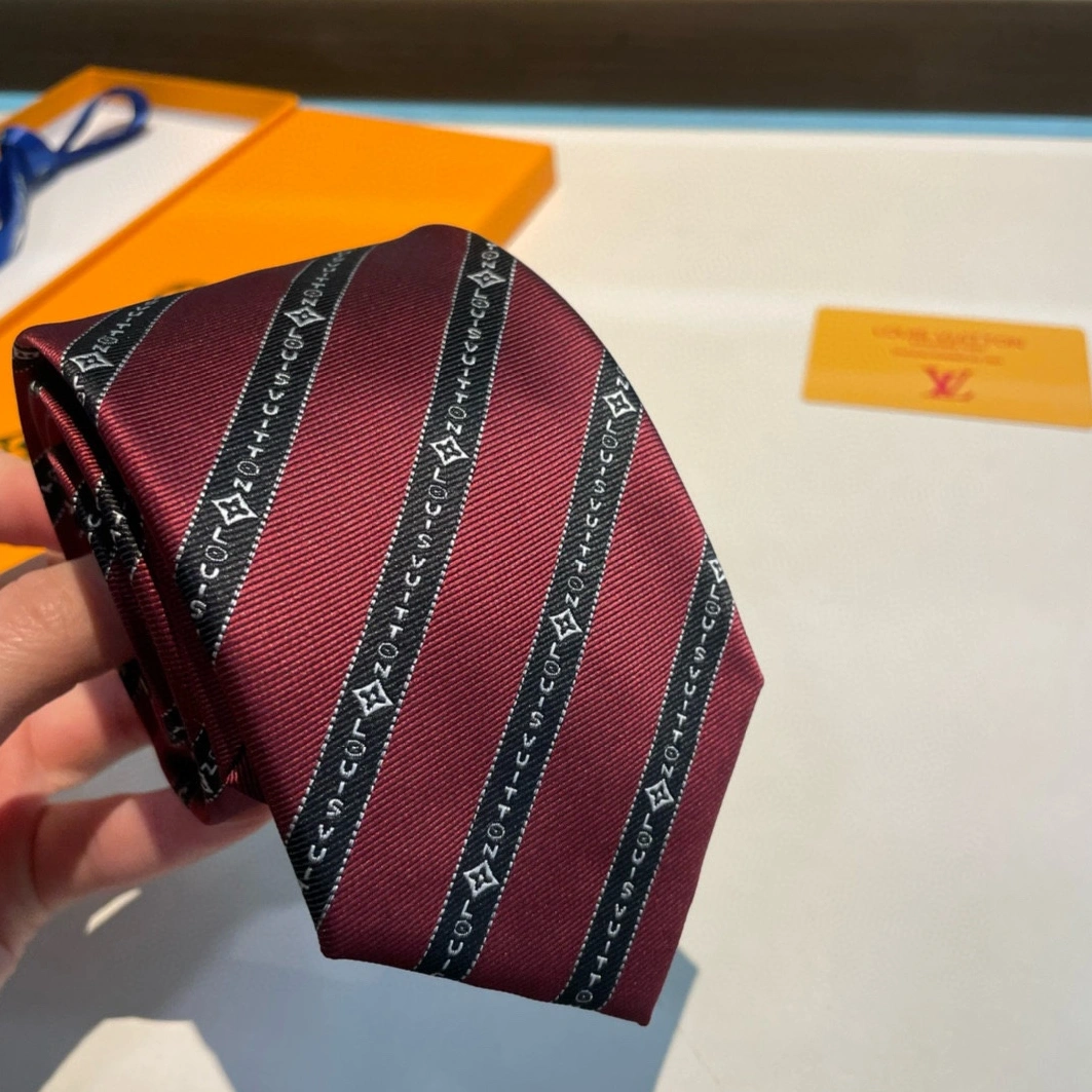 Louis Vuitton LV Necktie For Men Comfortable 4563