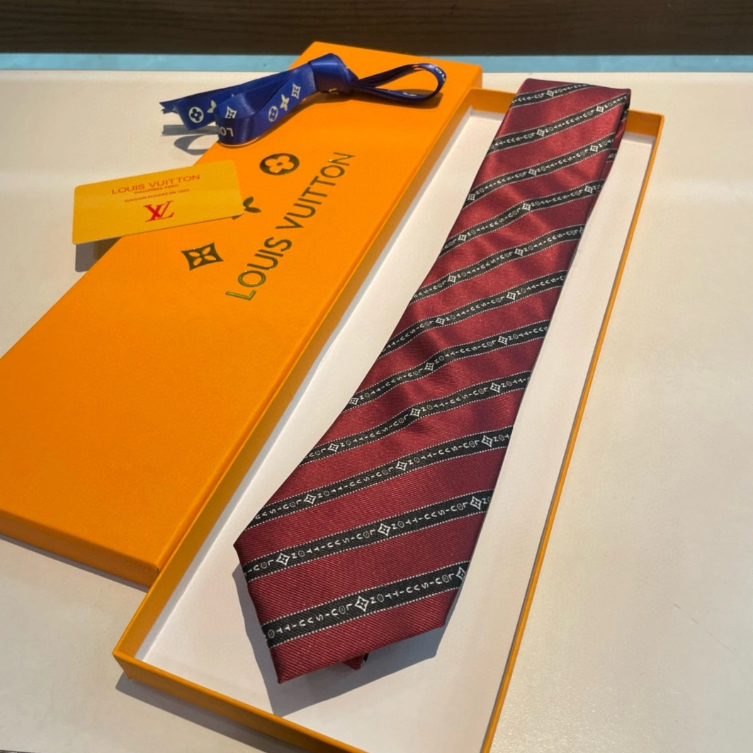 Louis Vuitton LV Necktie For Men Comfortable 4563