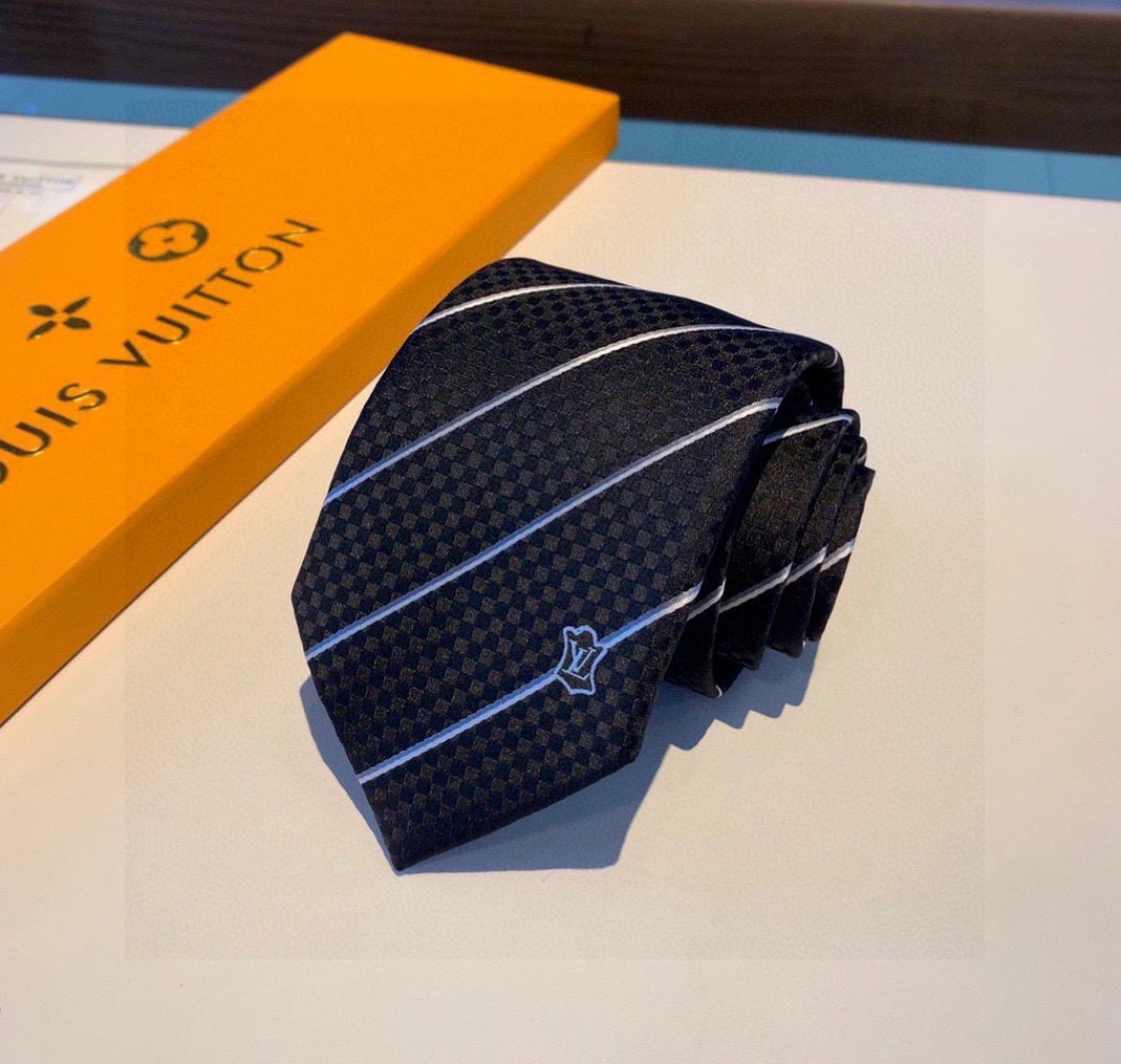 Louis Vuitton LV Necktie For Men Fashionable 5888