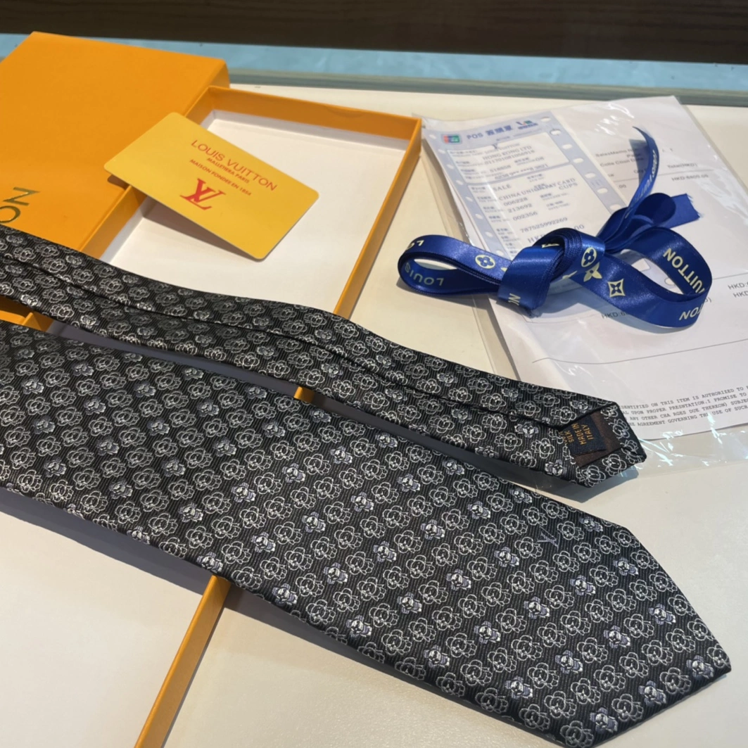 Louis Vuitton LV Necktie For Men Flexible 8191
