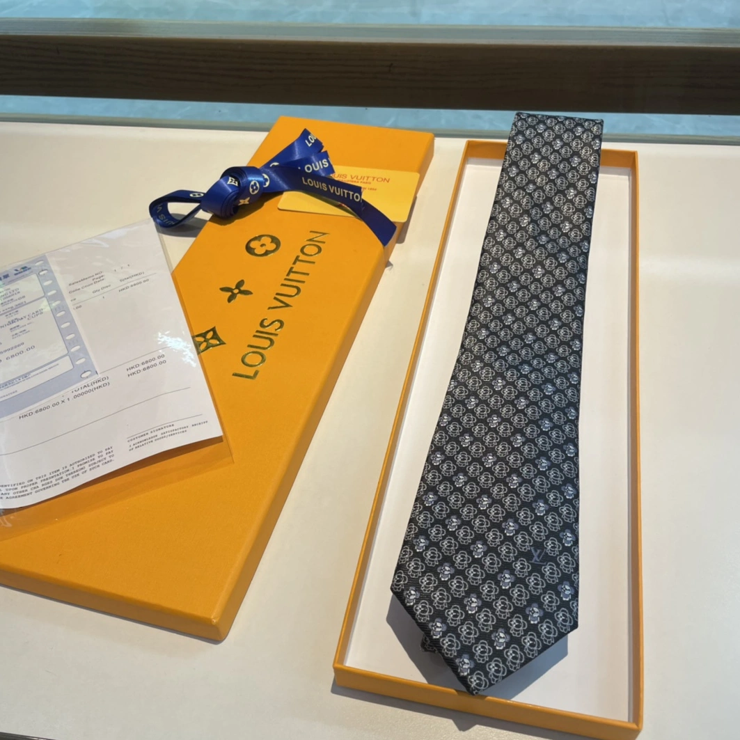 Louis Vuitton LV Necktie For Men Flexible 8191