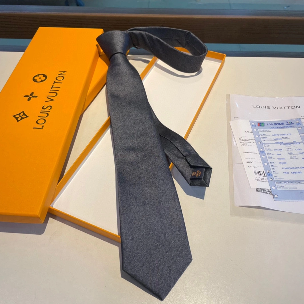 Louis Vuitton LV Necktie For Men Modern 4867