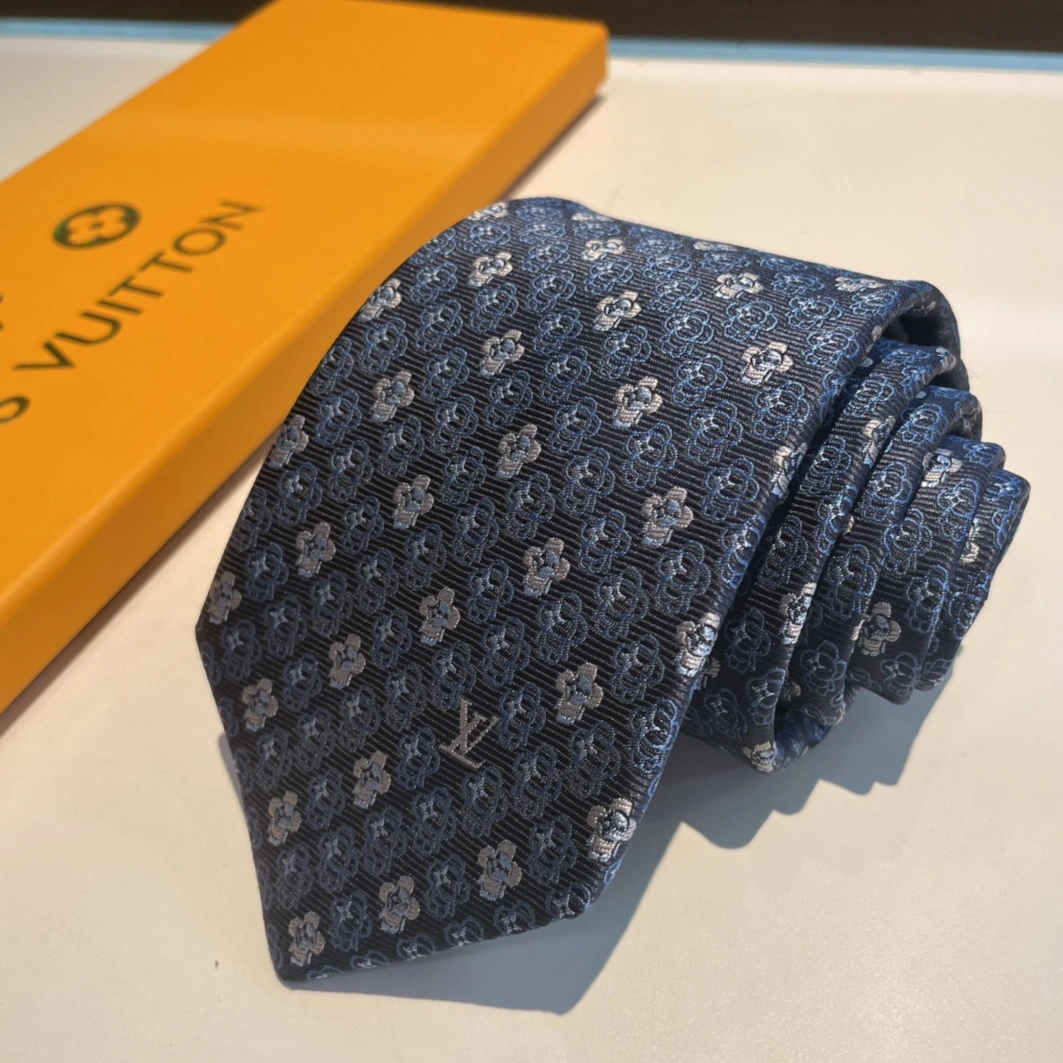 Louis Vuitton LV Necktie For Men Soft 3878