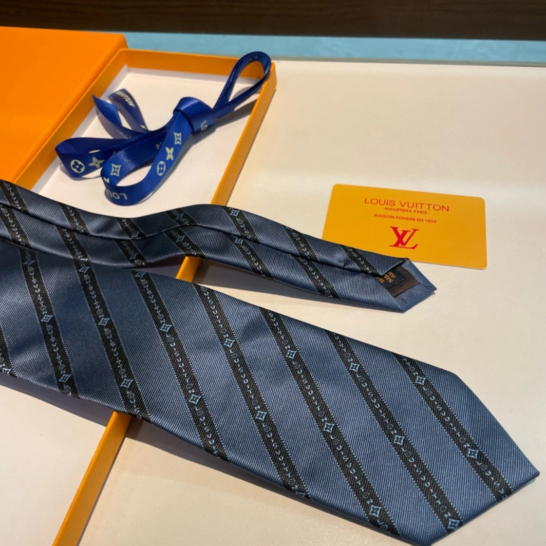Louis Vuitton LV Necktie For Men StreetReady 669