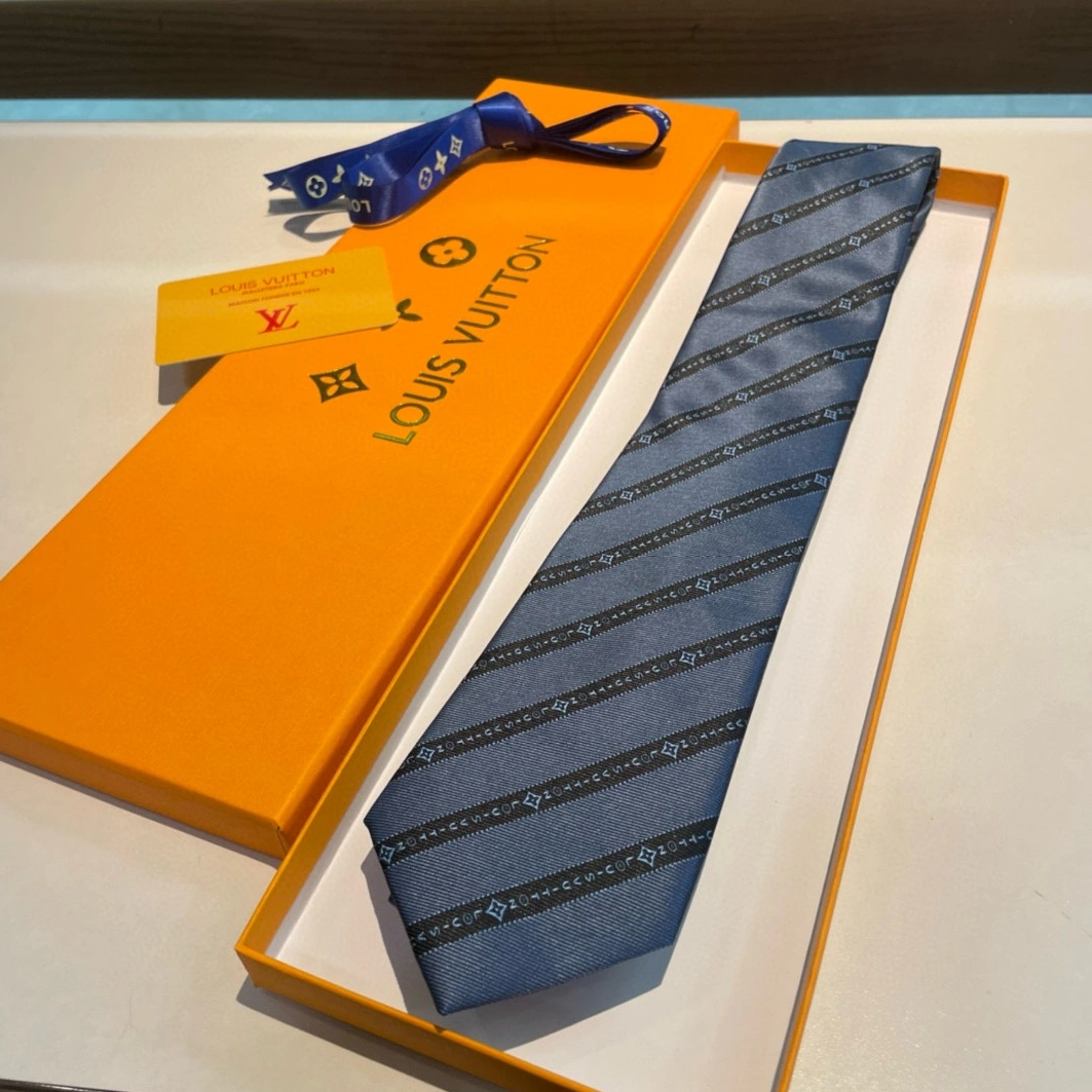 Louis Vuitton LV Necktie For Men StreetReady 669