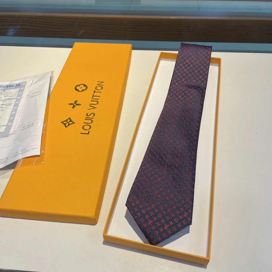 Louis Vuitton LV Necktie For Men Stylish 1184