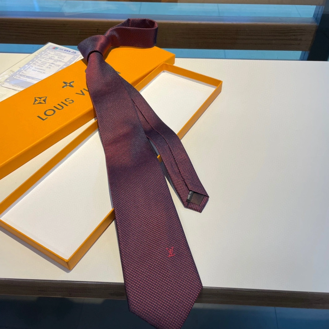 Louis Vuitton LV Necktie For Men Timeless 8545