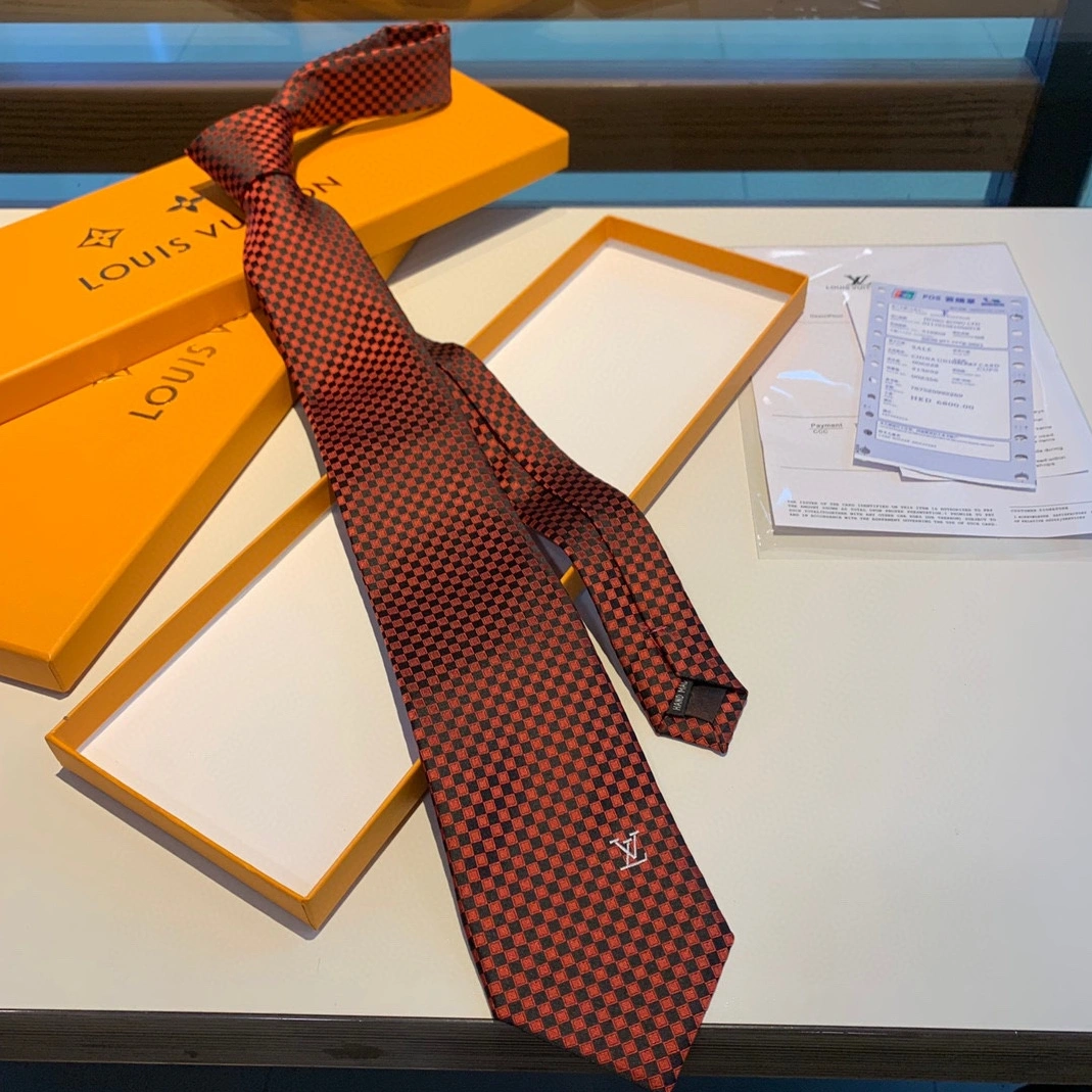 Louis Vuitton LV Necktie For Men Versatile 4906