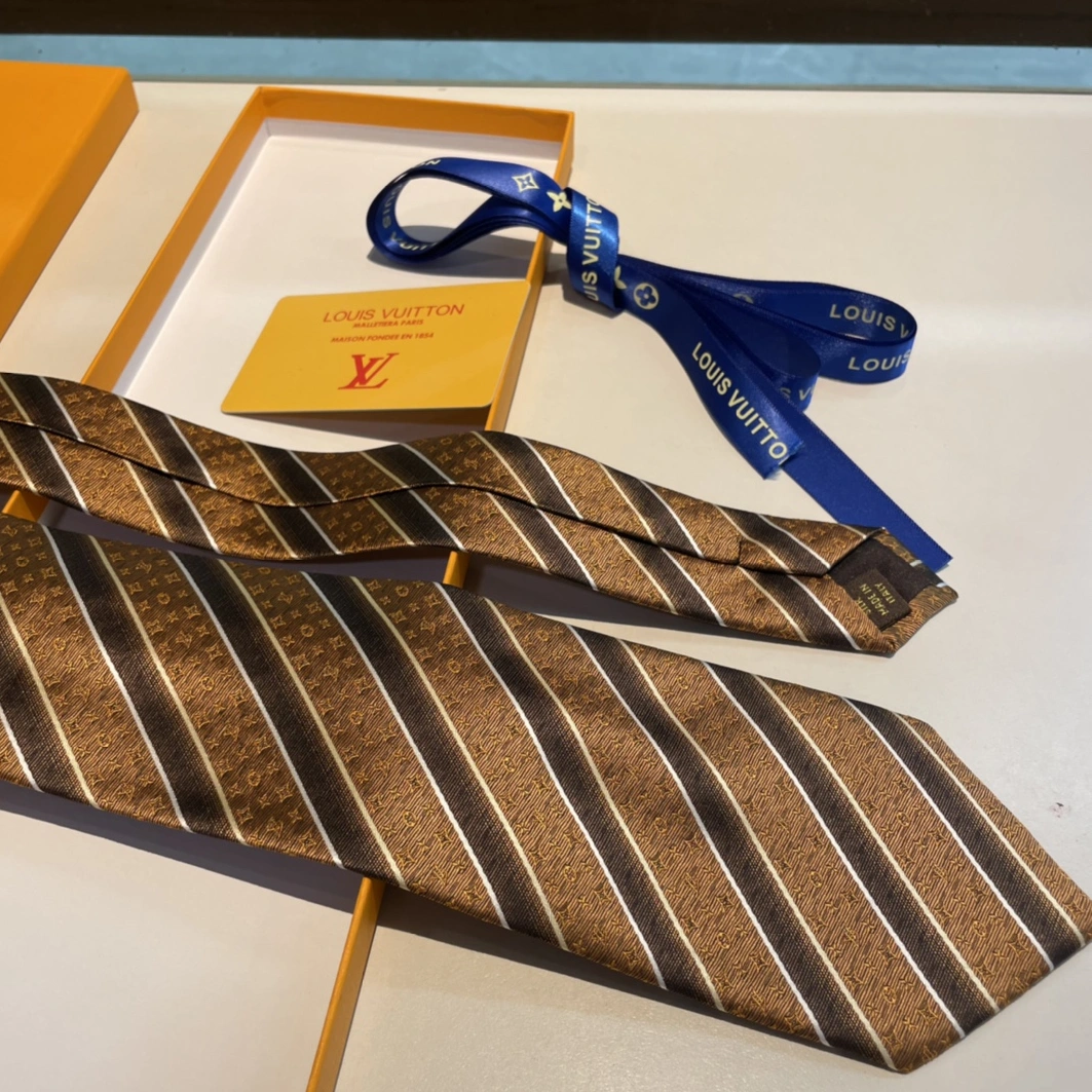Louis Vuitton LV Necktie For Men Vibrant 2824