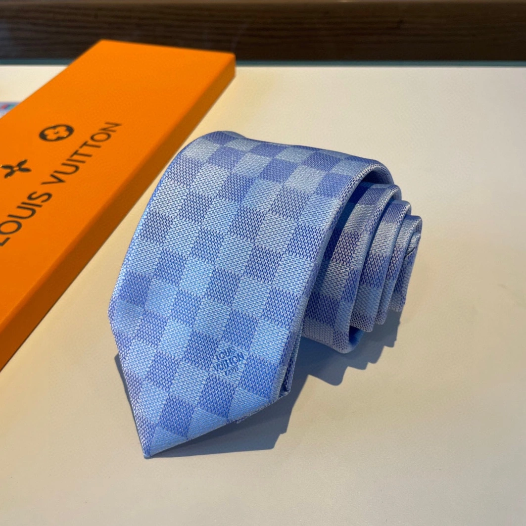 Louis Vuitton LV Necktie For Men Vibrant 4446